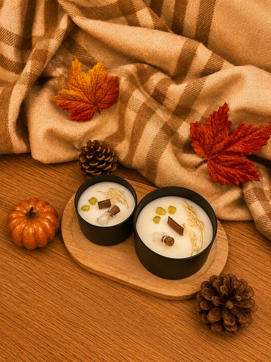 Bougie Crumble pomme