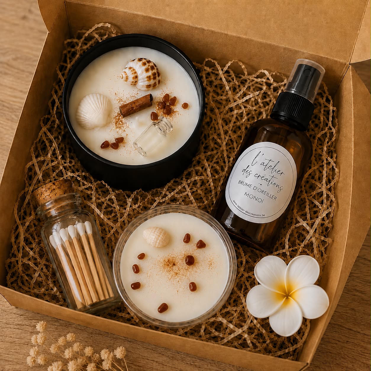 Coffret parfumé avec brume d’oreiller